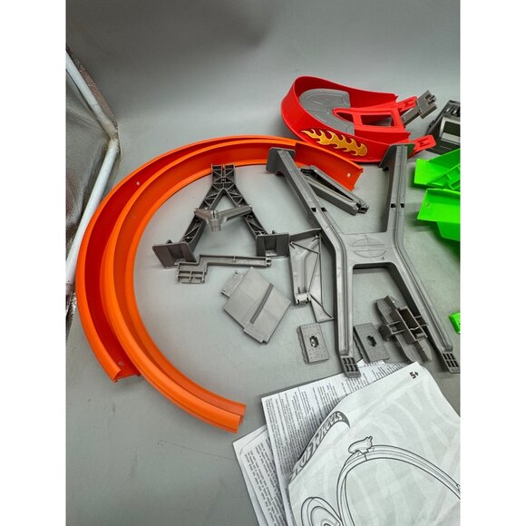 Hot Wheels Power Shift Raceway Track Set Builder Loop Kit Instructions READ - Picture 3 of 9